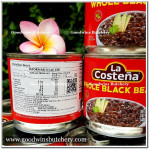 Veg bean BLACK BEANS WHOLE Mexico La Costena LaCostena 400g 14.1oz